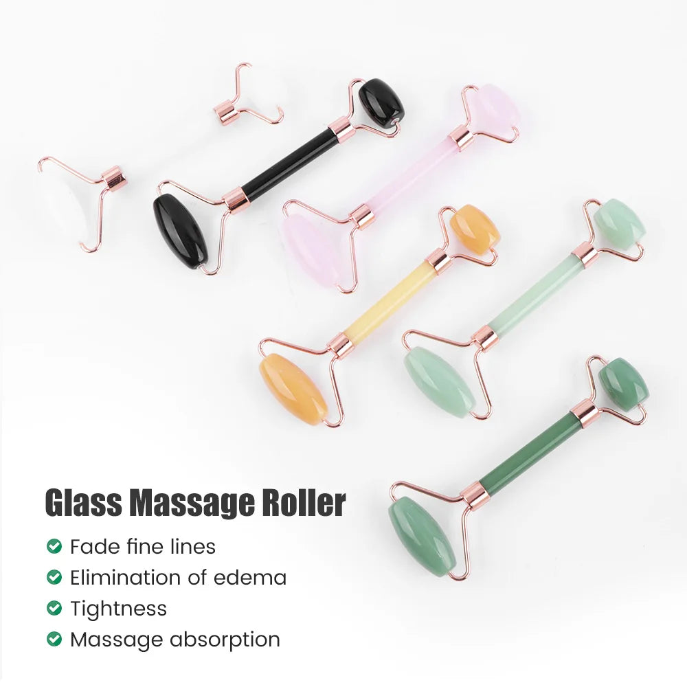 Le rituel complet — set rouleau 2-en-1 + gua sha